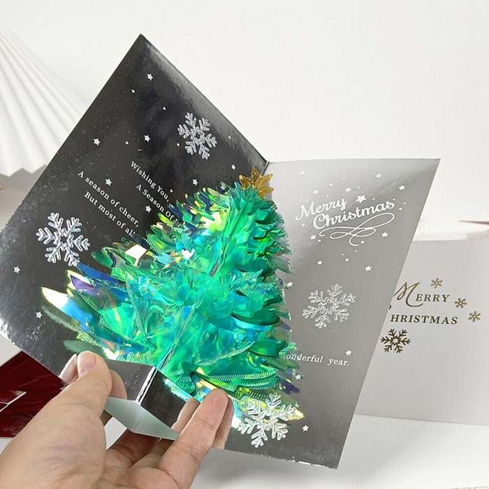 Christmas Tree 3D Pop-Up Card