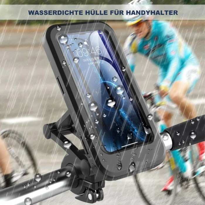 Waterproof cell phone holder