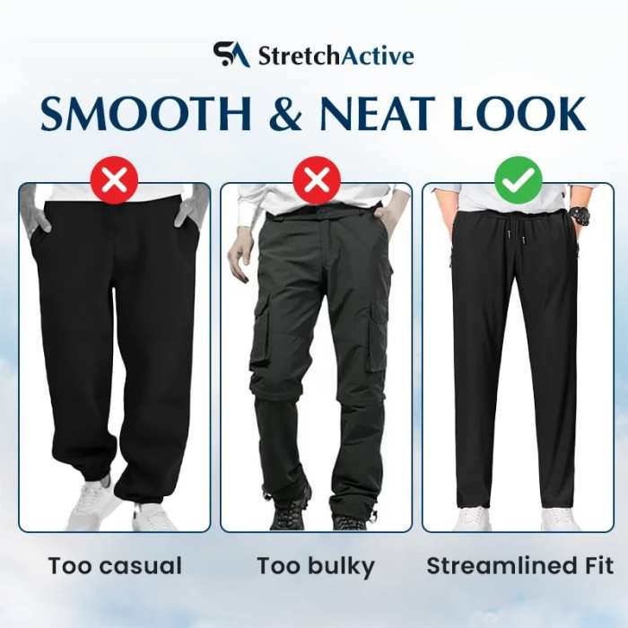 Unisex Ultra High Stretch Quick Dry Pants