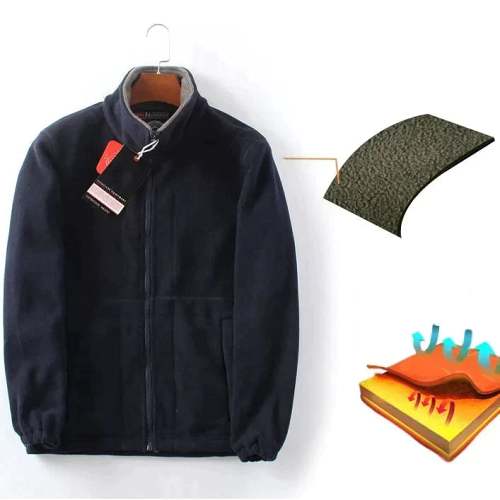 Suitable for both men and women Unisex Double-Layer Padded Warm Jacket
