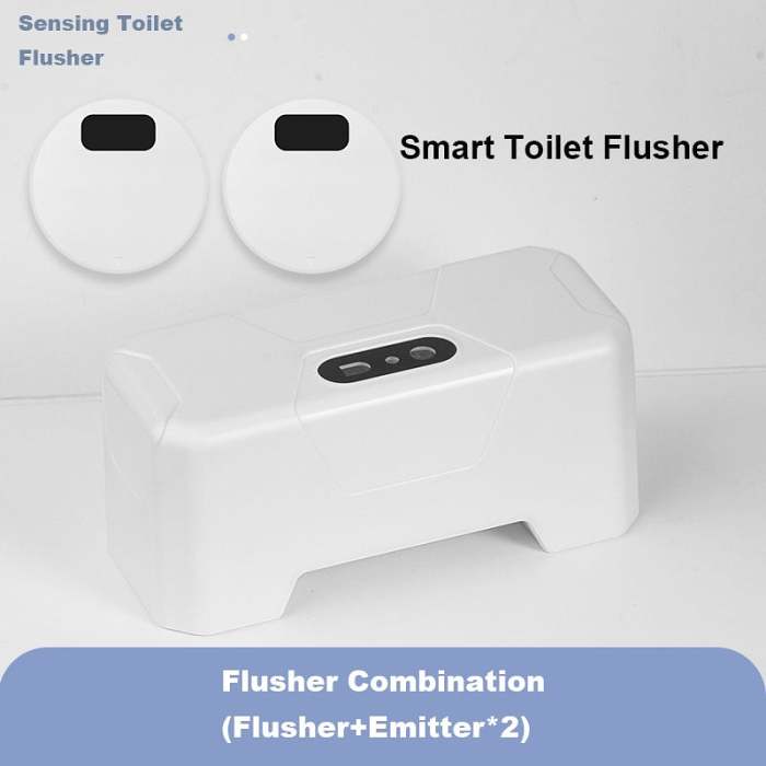 Toilet automatic flush sensor
