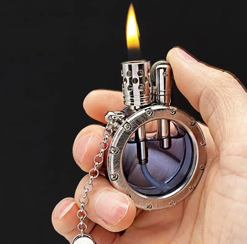 Retro Transparent Kerosene Lighter