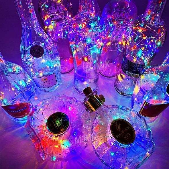 BOTTLE LIGHTS ( Battery Included - Replaceable )