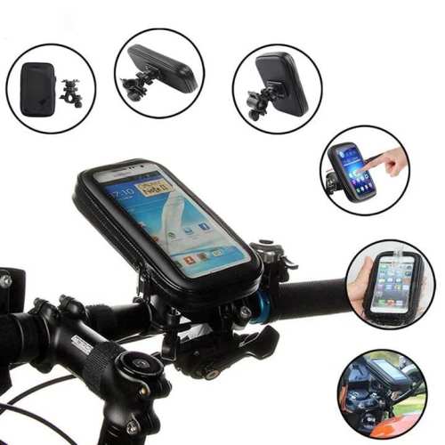 Waterproof cell phone holder