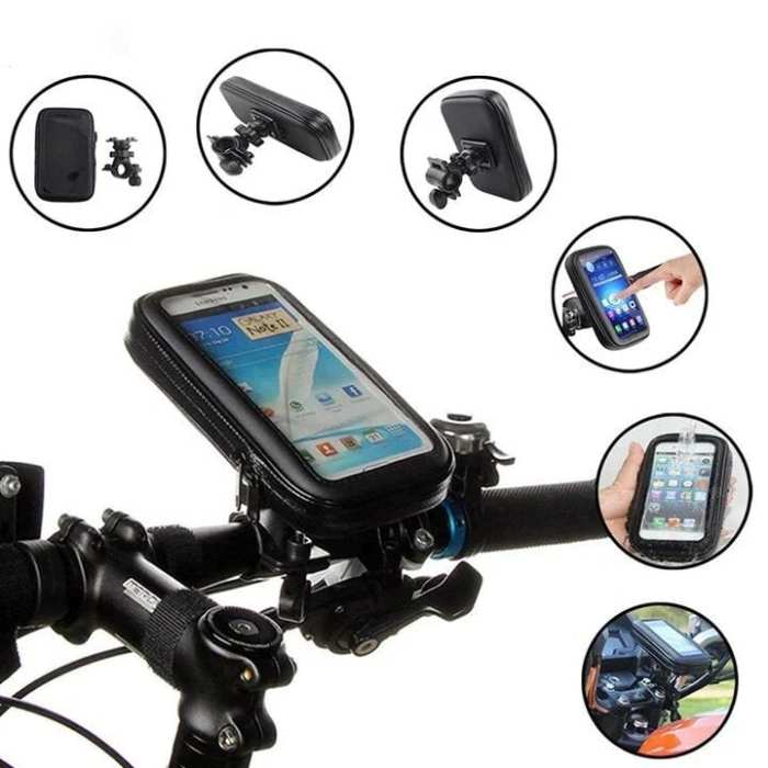 Waterproof cell phone holder