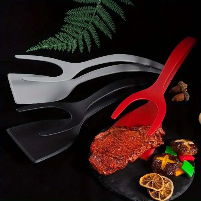 2-In-1 Spatula & Tongs