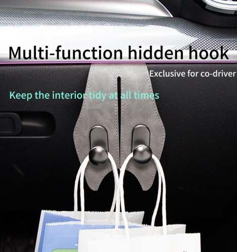 Hidden Car Storage Box Hook