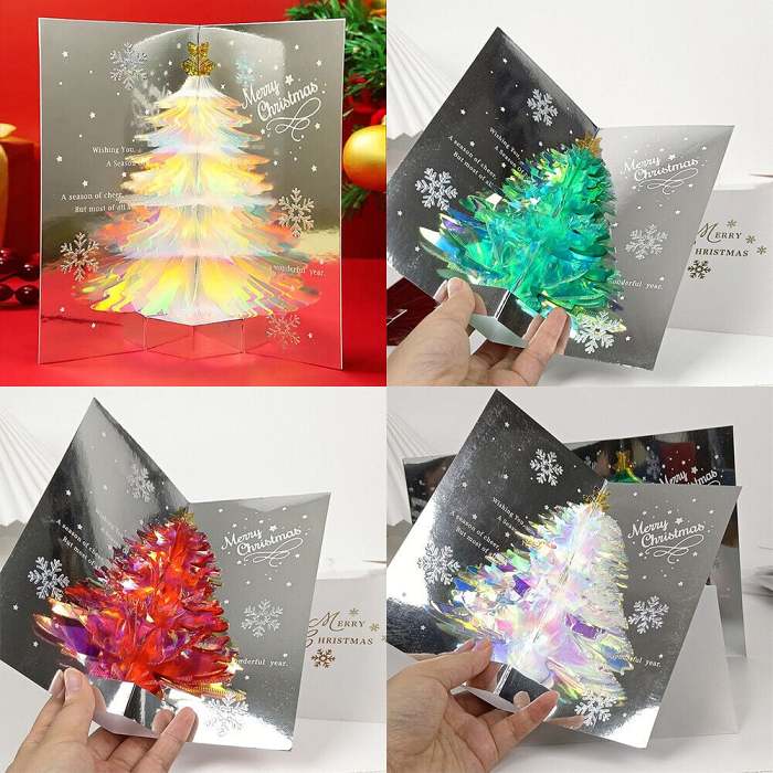 Christmas Tree 3D Pop-Up Card