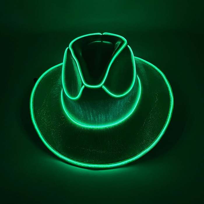 Hot SaleFlashing Blinky Lights Cowboy Hat For Women And Men