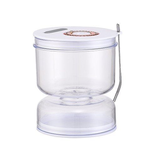 Dry And Wet Separation Hourglass Pickle Jar