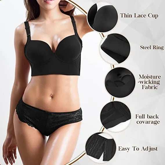 2024 New Comfortable Back Smoothing Bra