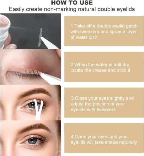Natural Invisible Eyelid (90 Strips)