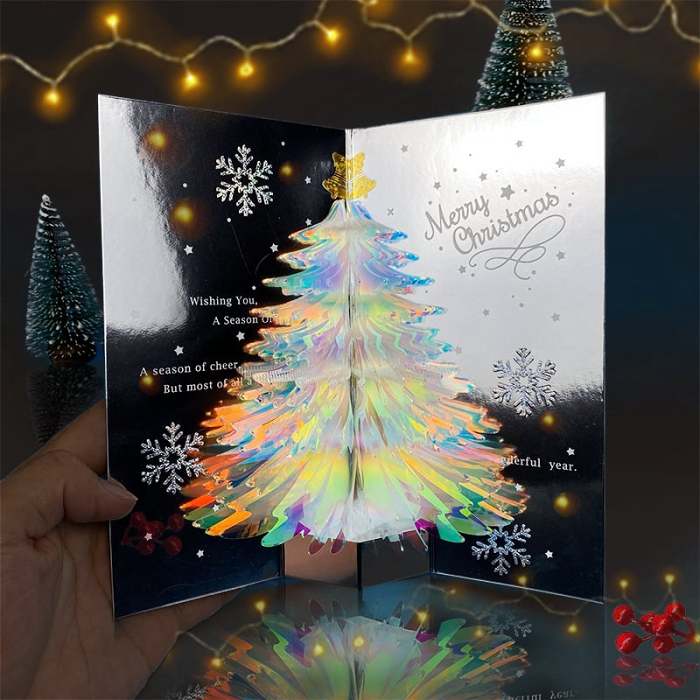 Christmas Tree 3D Pop-Up Card
