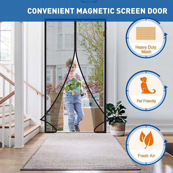 Magnetic Screen DoorPrevent mosquito-borne viruses