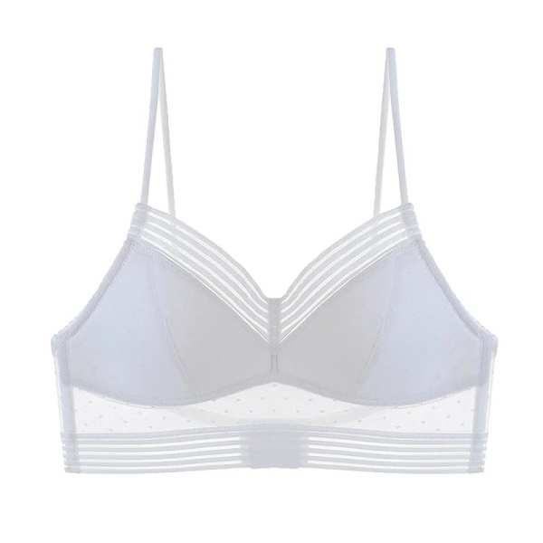 Low Back Wireless Lifting Lace Bra