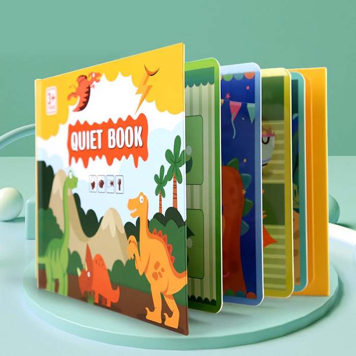 Keep Your Kids Away From Electronics - Early Education Enlightenment Quiet Sticker Toy