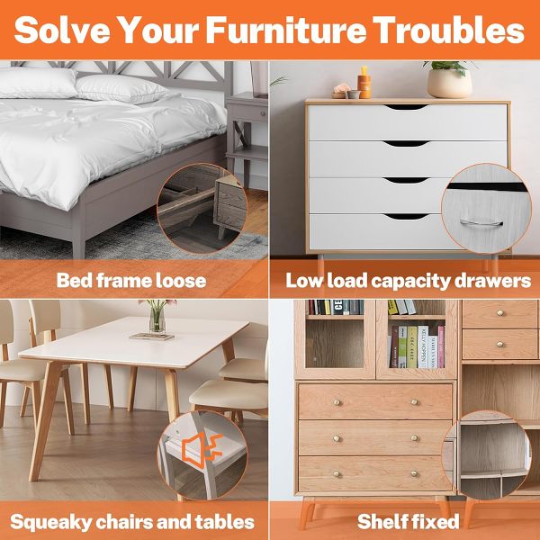 Multifunctional corner bracket three-sided fixed angle furniture connector