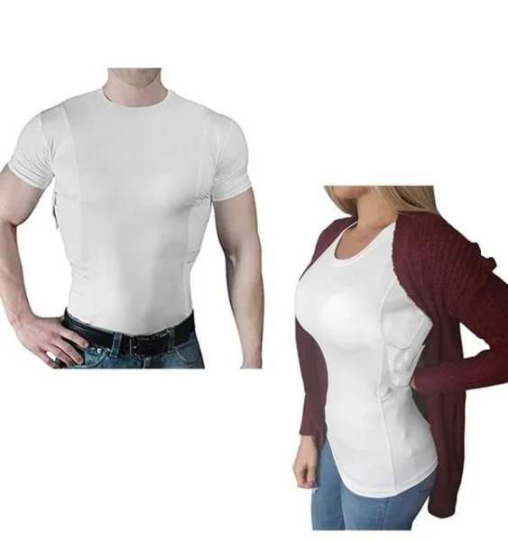 MEN/WOMEN'S CONCEALED CARRY T-SHIRT HOLSTER