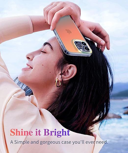 Hot SaleGradient Fluorescent Iridescent Translucent Matte Case