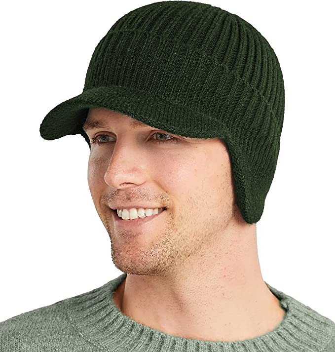 Elastic Warm Ear Protection Knitted Hat