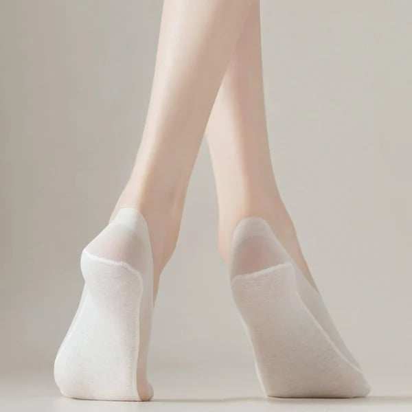 SUMMER HOT SALE-Invisible Ice Silk Breathable Socks