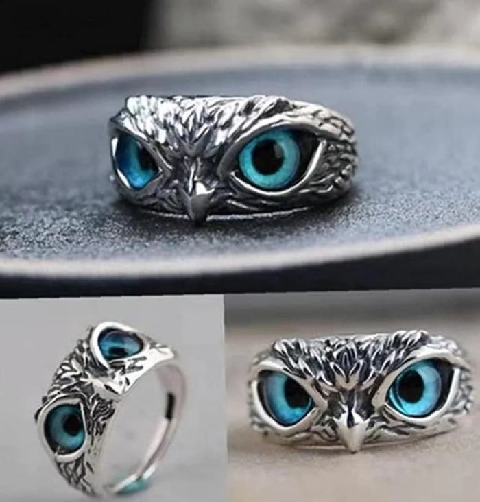 New Adjustable Owl Ring