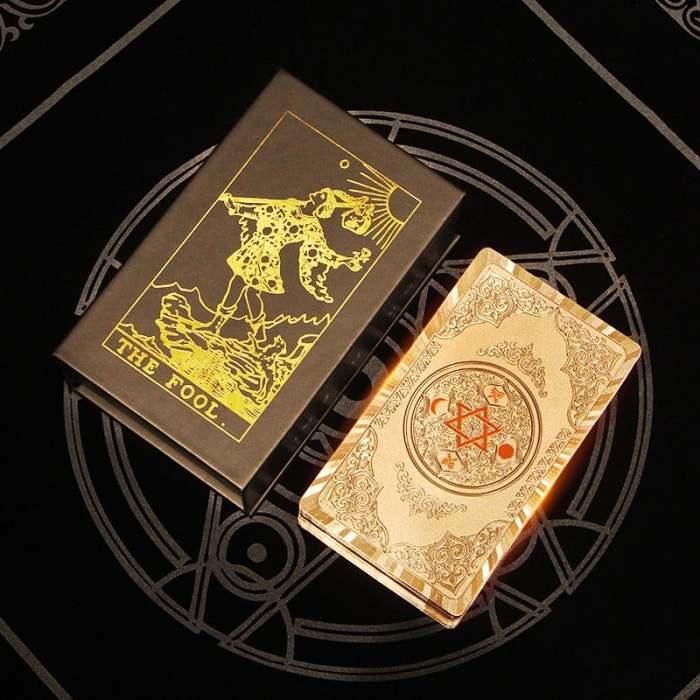 Explore the Mystical World of Tarot Gold Foil Tarot