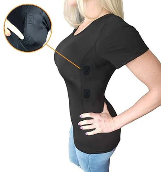MEN/WOMEN'S CONCEALED HOLSTER T-SHIRT