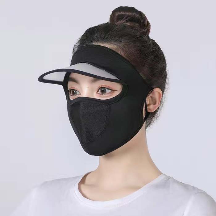 Summer Hot Sale- Ice Silk Sunscreen Face Mask