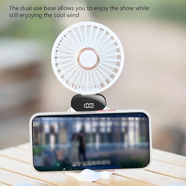 LAST DAY 49% OFF-2024 New Upgrade LED Mini Handheld Fan