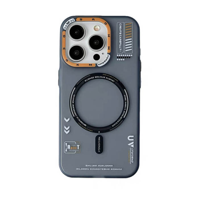 Tech Style Magnetic Frosted iPhone Case