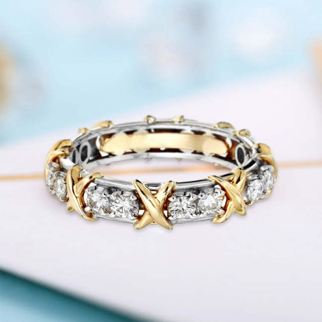 Biancat BellaViva Moissanite Essence Vitality Ring