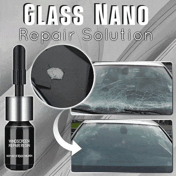 Car glass window liquid nano repair kit