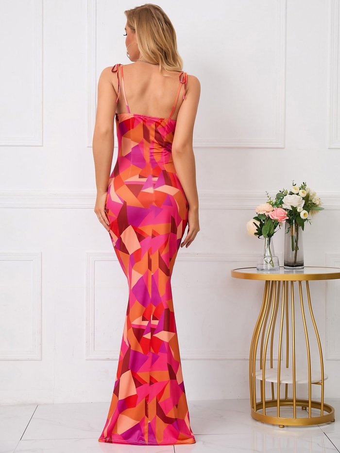 Summer Hot Sale 40%OFFWomen's Summer Floral Bodycon Maxi Dress