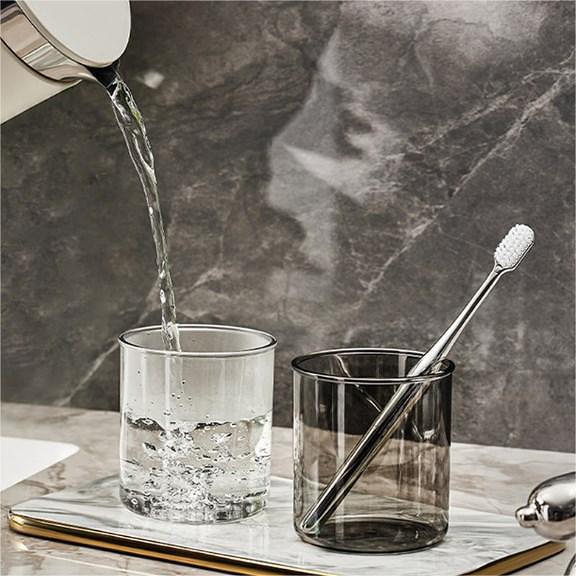 Hot SaleFree-Punching Toothbrush Holder With Mouthwash Cup