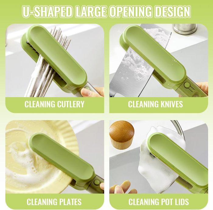 4 In 1 kitchenware ( Knife ) Cleaning Brush
