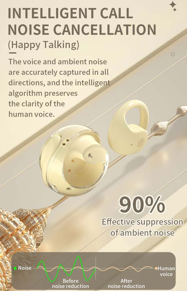 Earphone Wireless Bluetooth