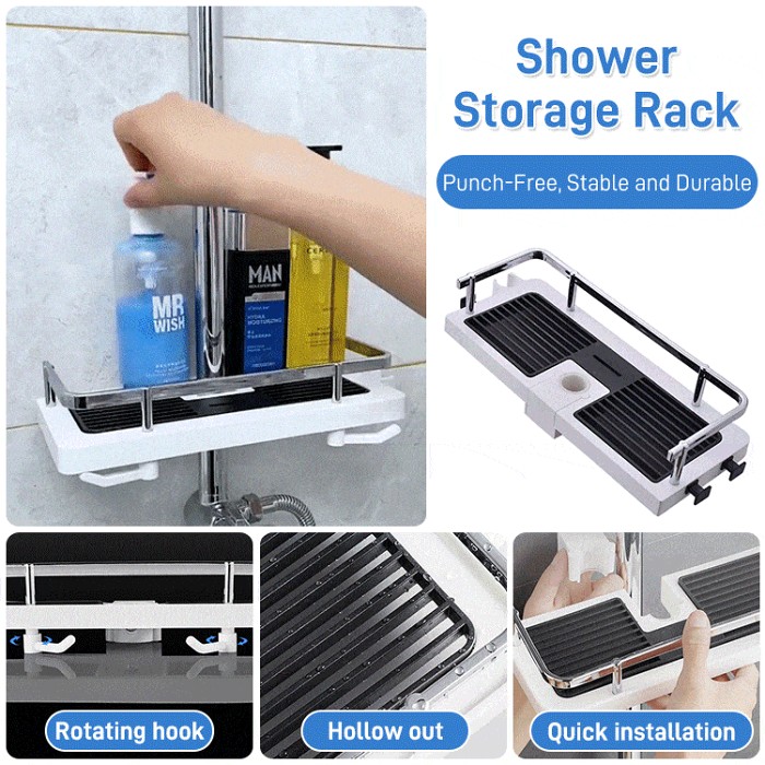 Punch-free multi-function storage rack