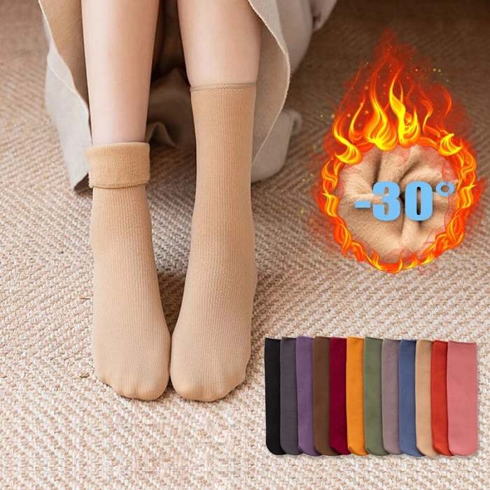 NEW Snugly Velvet Winter Thermal Socks