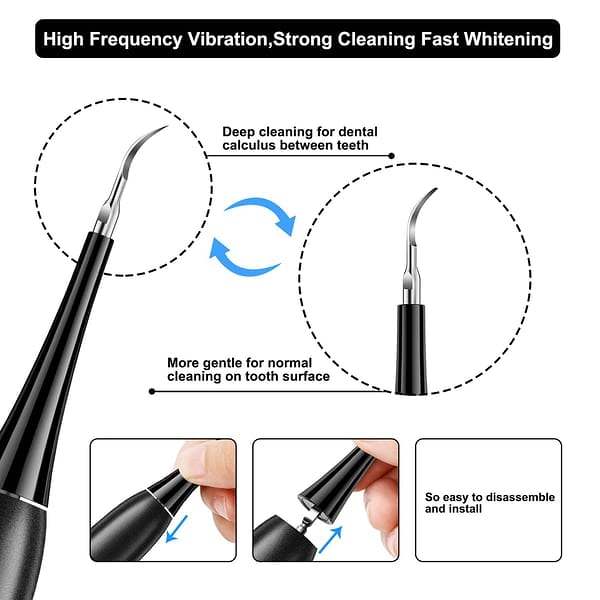 Best gift for family and friends - Electric Ultrasonic tooth cleaner