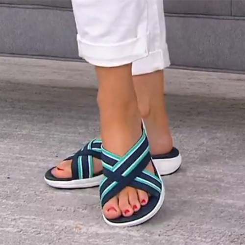 Casual Women Breathable Comfy Slippers (wide fit, uk2.5-7)