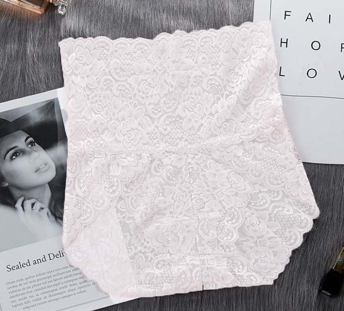5 PCS SET - Sexy High Waist Pretty Lace Panties