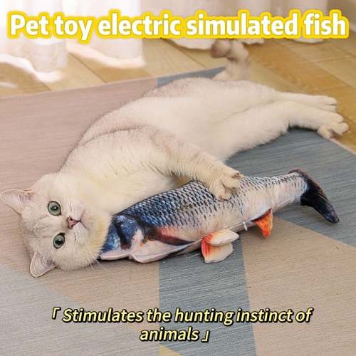 2024 Pet toy electric simulated fish