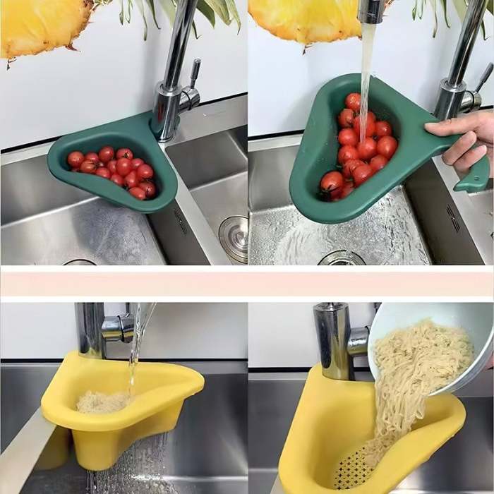 Kitchen Sink Drain Basket Swan Drain Rack