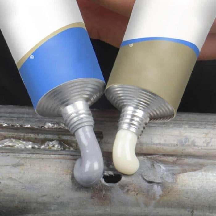 Metal repair glue (A&B)