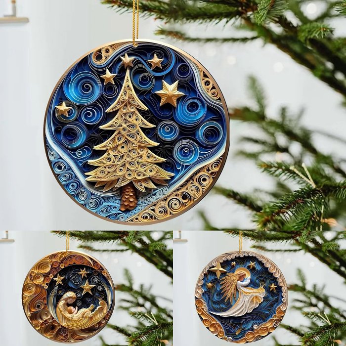 2023 Handmade Ornaments With Good Wishes