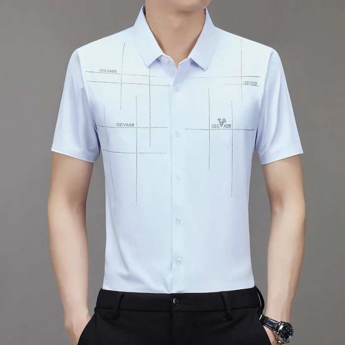 MEN'S ICE SILK BUSINESS SHIRT