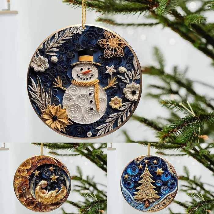 2023 Handmade Ornaments With Good Wishes