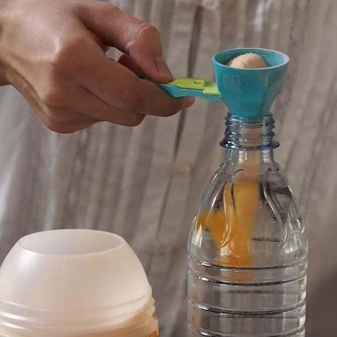 Multi Functional Mess Free Measuring Funnel