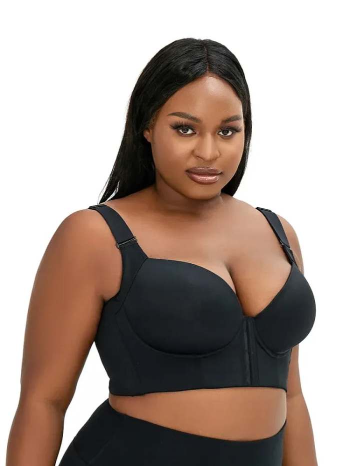 New Front Closure Comfortable Back Smoothing Bra